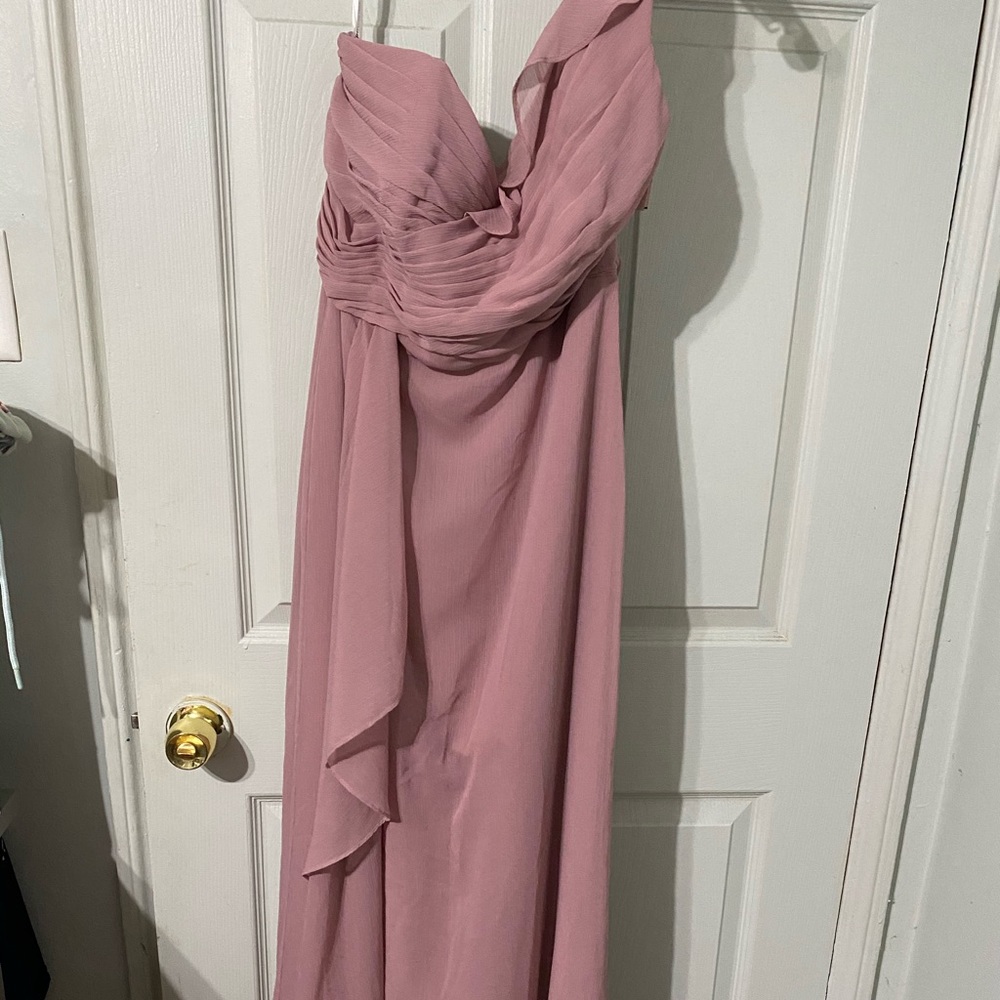David’s bridal bridesmaid dress